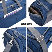 Load image into Gallery viewer, Outdoor Waterproof Large Capacity Sports Gym Bag Men Women Portable Fitness Training Bag Soft Foldable Shoulder Travel HandBag
