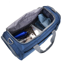 Load image into Gallery viewer, Outdoor Waterproof Large Capacity Sports Gym Bag Men Women Portable Fitness Training Bag Soft Foldable Shoulder Travel HandBag
