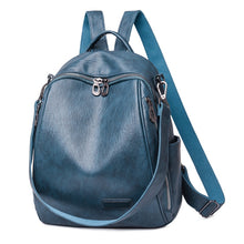 Load image into Gallery viewer, 2021 Hot High Quality Leather Backpacks Women High Capacity Travel Backpack School Bags for Teenage Girls Shoulder Bags Mochilas
