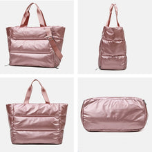 Load image into Gallery viewer, Women Gym Sports Bag Waterproof Swimming Yoga Mat Blosa Pink Weekend Travel Duffle Bags for Women Sport Fitness Shoulder Handbag
