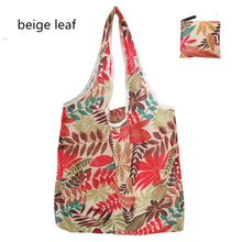 Load image into Gallery viewer, Nonwoven Reusable Shopping Bags Women Foldable Tote Bag Folding Large Capacity Handbags Portable Cloth Eco Grocery Bag
