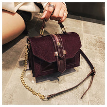 Load image into Gallery viewer, Leopard Print Small Flap Bags Women Bag Over Shoulder Luxury Handbags Women Bags Designer Lady Leather Plush Messenger Bag
