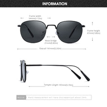 Load image into Gallery viewer, KDEAM Retro Style Round Sunglasses Women Fine lines Designer Vintage Glasses Lady with Leather Case
