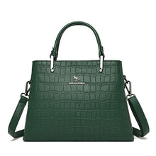 Load image into Gallery viewer, Fashion Alligator Casual Tote Bag for Women Designer Handbags High Quality Female Leather Handbags 2021 Shoulder Crossbody Bags
