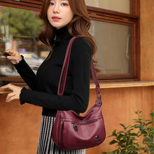 Load image into Gallery viewer, Kangaroo Female Leather Messenger Bags Feminina Bolsa Luxury Leather Handbags Women Bags Designer Ladies Shoulder Bag Sac A Main
