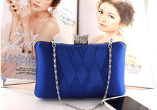 Load image into Gallery viewer, Women Clutch Bags Satin Bride Bag Purse Designer Gentle Evening Bags Party Handbag Wedding Clutch Wallet Shoulder Bag 7395
