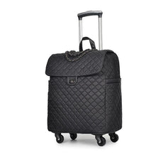 Load image into Gallery viewer, Brand Women carry on Luggage bag Cabin travel Trolley Bags on wheels rolling luggage bag for women Trolley Suitcase wheeled Bag
