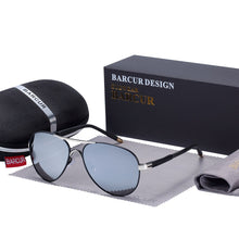 Load image into Gallery viewer, BARCUR New Polarized Sunglasses Men Women Driving Sun Glasses Male Goggle UV400 Gafas De Sol
