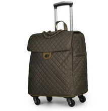 Load image into Gallery viewer, Brand Women carry on Luggage bag Cabin travel Trolley Bags on wheels rolling luggage bag for women Trolley Suitcase wheeled Bag
