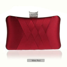 Load image into Gallery viewer, Women Clutch Bags Satin Bride Bag Purse Designer Gentle Evening Bags Party Handbag Wedding Clutch Wallet Shoulder Bag 7395
