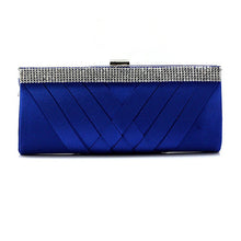 Load image into Gallery viewer, Women Day Clutch Ladies Purse Chain Handbags Women Evening Bag Purple Bride Wedding Party Hand Bags Clutches bolsas mujer XA187C
