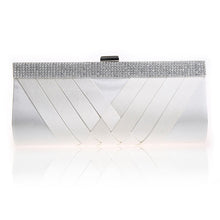 Load image into Gallery viewer, Women Day Clutch Ladies Purse Chain Handbags Women Evening Bag Purple Bride Wedding Party Hand Bags Clutches bolsas mujer XA187C
