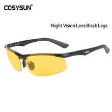 Load image into Gallery viewer, Night Vision Driving Glasses Men night driver Goggle men Sunglasses for Night vision Lens Aluminium Alloy Night sunglasses men
