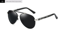 Load image into Gallery viewer, Blanche Michelle Pilot Polarized Sunglasses Men 2020 Brand Mirror Sun Glasses Driving UV400 Alloy Gafas De Sol Oculos With Box
