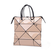 Load image into Gallery viewer, 2022 New Luminous Messenger Bags Women Geometry Handbag Casual Female PU Folding Tote Bags Women Diamond Crossbody Shoulder Bag
