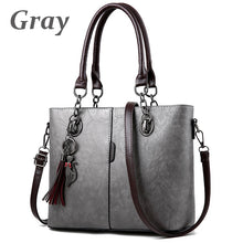 Load image into Gallery viewer, Luxury Handbags Women Bags Designer Big Crossbody bags For Women 2022 Solid Shoulder Bag Leather Handbag sac bolsa feminina
