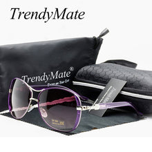 Load image into Gallery viewer, Hot 2021 Oculos High Quality Sunglasses Women Glasses Vintage with Box Sunglasses Women Brand Designer Ladies Sun Glasses M071

