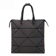 Load image into Gallery viewer, 2022 New Luminous Messenger Bags Women Geometry Handbag Casual Female PU Folding Tote Bags Women Diamond Crossbody Shoulder Bag
