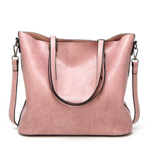 Load image into Gallery viewer, Luxury Designer Women Shoulder Bags Leather Large Capacity Oil Leather Handbags Crossbody Bag For Women Handbag Bolsas Feminina
