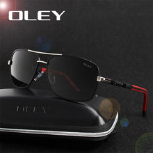 Load image into Gallery viewer, OLEY Brand Men's Polarized Sunglasses women Sun Glasses Driving Goggles Oculos Support logo customization Y8724
