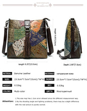 Load image into Gallery viewer, WESTAL Women's Shoulder Bags for Women Genuine Leather Designer Bag 2021 Women Purses and Handbags Messenger Crossbody Bags Sets
