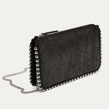Load image into Gallery viewer, Retro Chains Rivet Large Capacity Tote Bag Women Shoulder Bags Lady Commuting PU Leather Purses Bags Solid Color Bag Bead Bolsa
