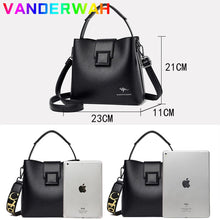 Load image into Gallery viewer, 2022 Designer Handbags Purses Women High Quality Luxury Leather Bag Fashion Top-Handle Shoulder Croosbody Messenger Tote Bag Sac
