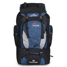 Load image into Gallery viewer, Men's 80L Big Hiking Mountaineering Backpack Climbing Hiking Backpack Camping Equipment Outdoor Fishing Bags Travel Accessories
