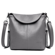 Load image into Gallery viewer, Soft Leather Crossbody Bags for Women 2022 Luxury Handbags Women Bags Designer Female Casual Hand Shoulder Bag bolsos de mujer
