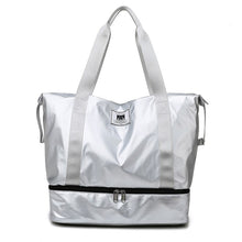 Load image into Gallery viewer, Sport Bag Women's Waterproof Shoulder Bag Large Handbags Travel Bags Men's Backpack Duffle 2021 Dry Wet Separation for Training
