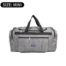 Load image into Gallery viewer, Large travel bags 70cm sport Duffle Bags Female Overnight Carry on Luggage bags men Waterproof Oxford Weekend bags sac de Sport
