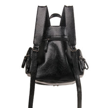 Load image into Gallery viewer, 2022 New Fashion Women Leather Backpack Multifunction Designer Softback Backpacks Female Bookbags For Teenage Girls Rivet Bag
