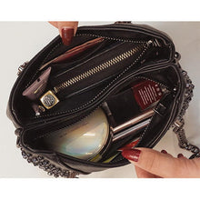 Load image into Gallery viewer, ANNRMYRS Rock Rivet Shoulder Bag Female Small Bags For Women Handbags Punk Handbag Leather Women Messenger Bags Purses
