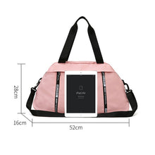 Load image into Gallery viewer, Women's Yoga Fitness Bag Single Shoulder Portable Large Capacity Dry Wet Separation Outdoor Training Travel Bag 2021
