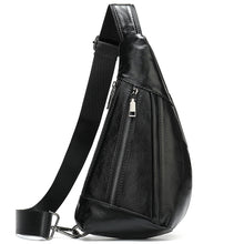 Load image into Gallery viewer, WESTAL Men's Shoulder Bag Men's Genuine Leather Chest Pack Man Sling Messenger Bags Belt Small Crossbody Bags Side Bags for Men
