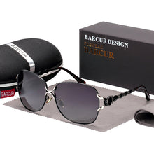 Load image into Gallery viewer, BARCUR Design Sun Glasses For Women Classic Polarized Sunglasses Female Luxury Shades Oculos Ladies Eyewear
