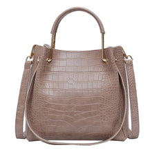 Load image into Gallery viewer, Fashion Bucket Bags Women Large Capacity Handbags Women PU Shoulder Messenger Bag Female Retro Daily Totes Lady Elegant Handbag
