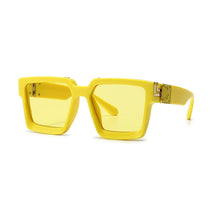 Load image into Gallery viewer, SHAUNA Retro Square Sunglasses Women Brand Designer Summer Styles Candy Colors Fashion Silver Mirror Shades Men UV400

