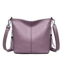 Load image into Gallery viewer, Small Crossbody Bags For Women Soft Leather Tassel Luxury Handbags Women Bags Designer Female Shoulder Messenger Bag Sac A Main
