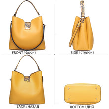 Load image into Gallery viewer, Women Fashion Handbags Clutches High Quality Leather Hand Bag Sets Large Shoulder Bag Women Crossbody Messenger Bags Sac A Main
