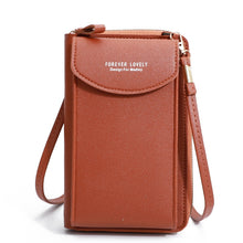 Load image into Gallery viewer, 3 Style Women Bags Soft Leather Wallets Touch Screen Cell Phone Purse Crossbody Shoulder Strap Handbag for Lady
