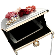 Load image into Gallery viewer, YYW Crystal Clutches Bag Party purse Women Evening Bags Handbag crossbody messenger bags wedding Purse Fashion Designer Chain
