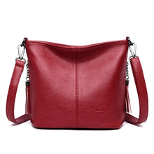 Load image into Gallery viewer, Small Crossbody Bags For Women Soft Leather Tassel Luxury Handbags Women Bags Designer Female Shoulder Messenger Bag Sac A Main
