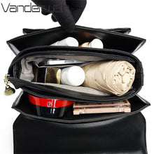 Load image into Gallery viewer, Luxury Women 3 Layers Handbags High Quality Designer Soft Leather Crossbody Bags for Female 2022 Ladies Shoulder Messenger Bags
