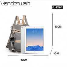 Load image into Gallery viewer, Multifunction 3 In 1 Bookbags Women Waterproof Oxford Bagpacks Female Anti Theft Backpacks for School Teen Girls 2022 Sac A Dos
