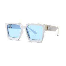 Load image into Gallery viewer, SHAUNA Retro Square Sunglasses Women Brand Designer Summer Styles Candy Colors Fashion Silver Mirror Shades Men UV400
