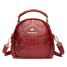 Load image into Gallery viewer, Flower Printed Crossbody Bags 2022 Fashion 2 Layers Trendy Handbags Luxury Women Designer High Quality PU Leather Shoulder Bags
