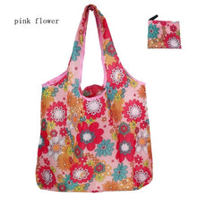 Load image into Gallery viewer, Nonwoven Reusable Shopping Bags Women Foldable Tote Bag Folding Large Capacity Handbags Portable Cloth Eco Grocery Bag
