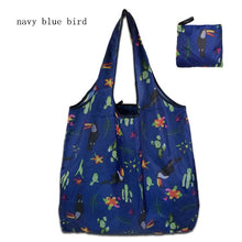 Load image into Gallery viewer, Nonwoven Reusable Shopping Bags Women Foldable Tote Bag Folding Large Capacity Handbags Portable Cloth Eco Grocery Bag
