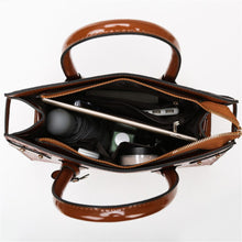 Load image into Gallery viewer, Pantent Leather Women Messenger Bags Crocodile Female Crossbody Shoulder Hand bags For Women 2022 High Quality Ladies Handbags
